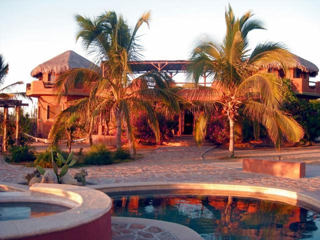 Hôtel Flora Del Mar à Todos Santos Extérieur photo